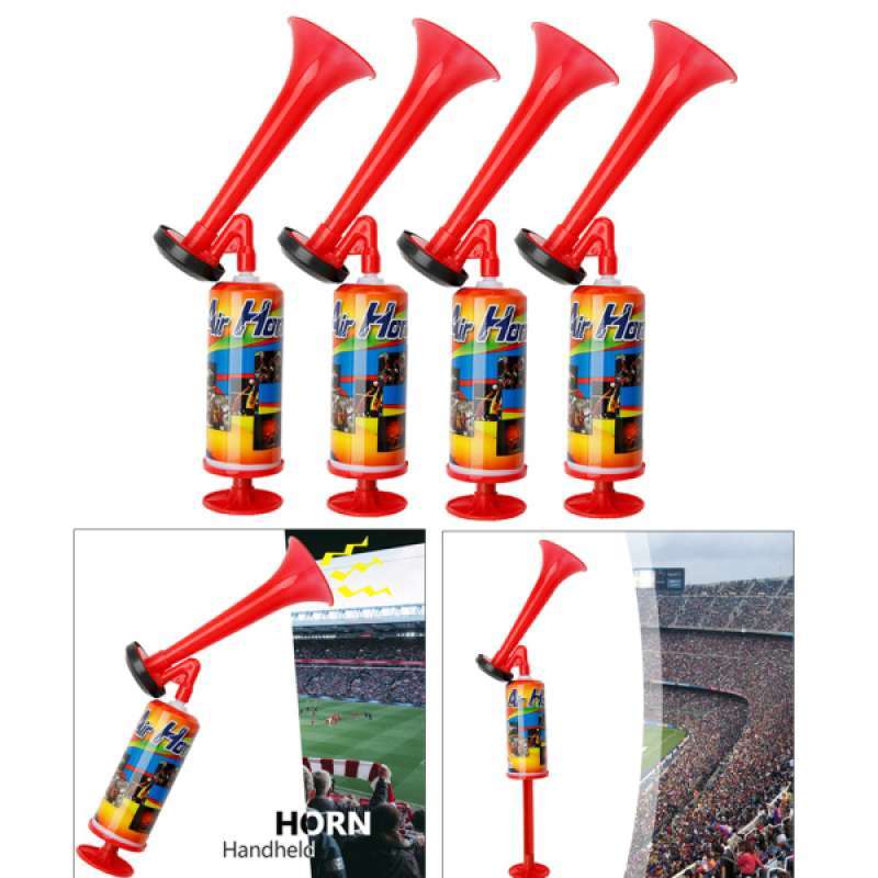 Hand Held Pump Powered Fog Air Horn No Gas Sport Football Festival Loud  ~ ！ 