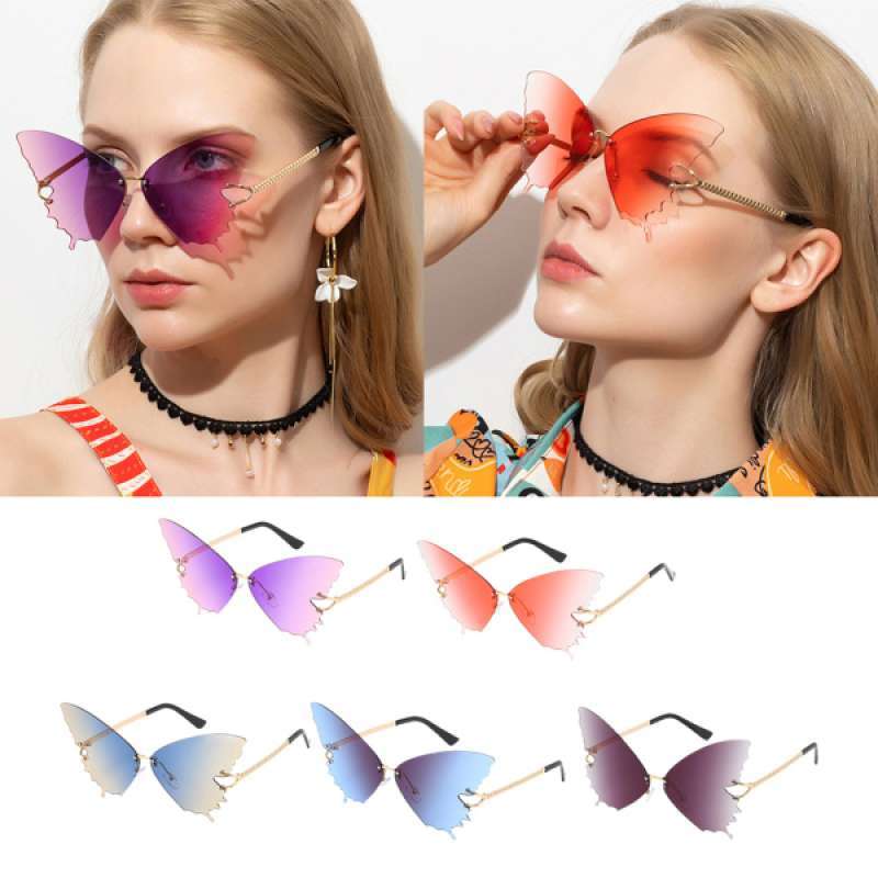 butterfly cat eye glasses