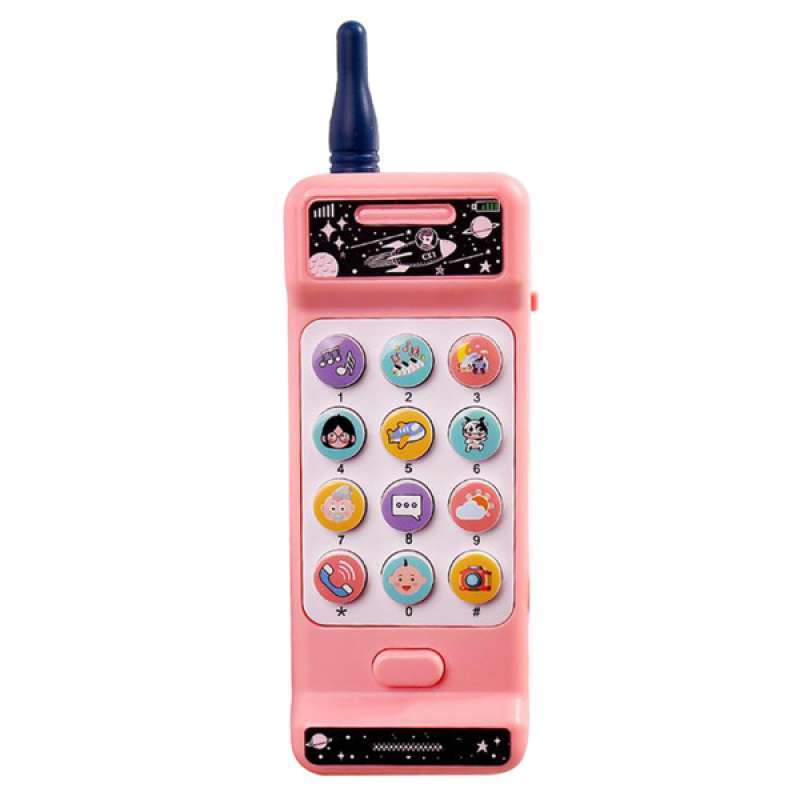 Jual Innovative Retro Phone Baby Chew Grab Musical Early Learning Toys For Infant Online September 2020 Blibli Com