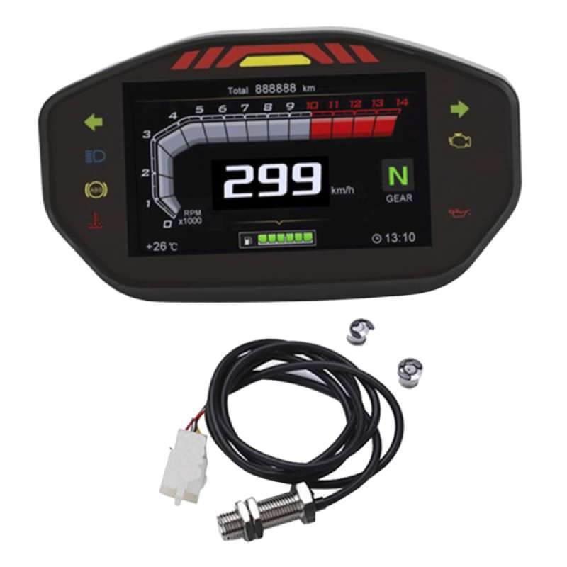 Speedometer online digital universal
