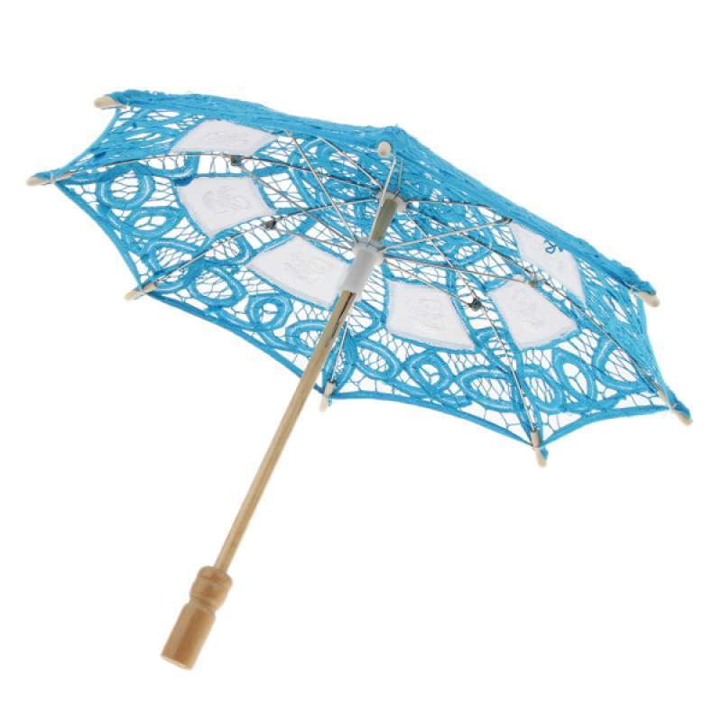 Jual Mini Lace Flower Wedding Parasol Umbrella Gift Cosplay Costume Accessories 15 Online November 2020 Blibli