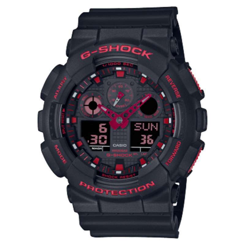 Promo Casio Original Casio G shock Ga 100bnr 1adr Jam Tangan Pria Jam Pria Ng Resin G Shock Gshock Casio Ga 100bnr 1a Ga 100bnr 1a 100 Bnr Ga100 Diskon 31 Di Seller Jamdunia