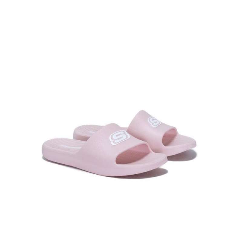 Jual Sepatu Wanita SKECHERS SANDAL SLIDE PEACH NATURAL 8730071NX