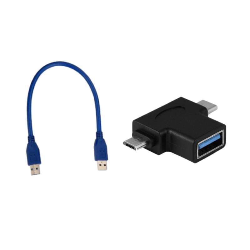 Cable Length: 17cm, Color: Red Cables Durable Micro USB 3.1 Male to USB 3.0 Female OTG Data Cable Connector 