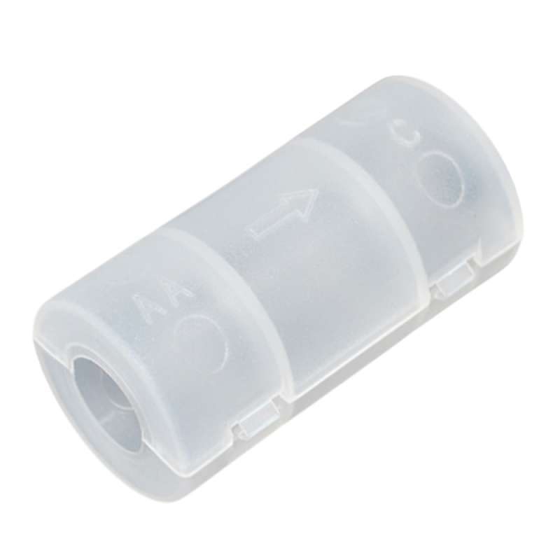 Promo 1 Pack Battery Aa To C Size Adapter Converter Holder Switcher Case White Box Di Seller Homyl China Blibli