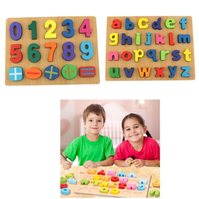 alphabet and number puzzles for toddlers