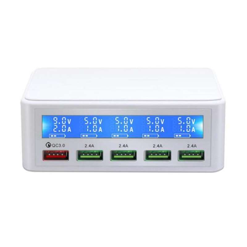 Promo QC3.0 5 Ports USB Phone Fast 