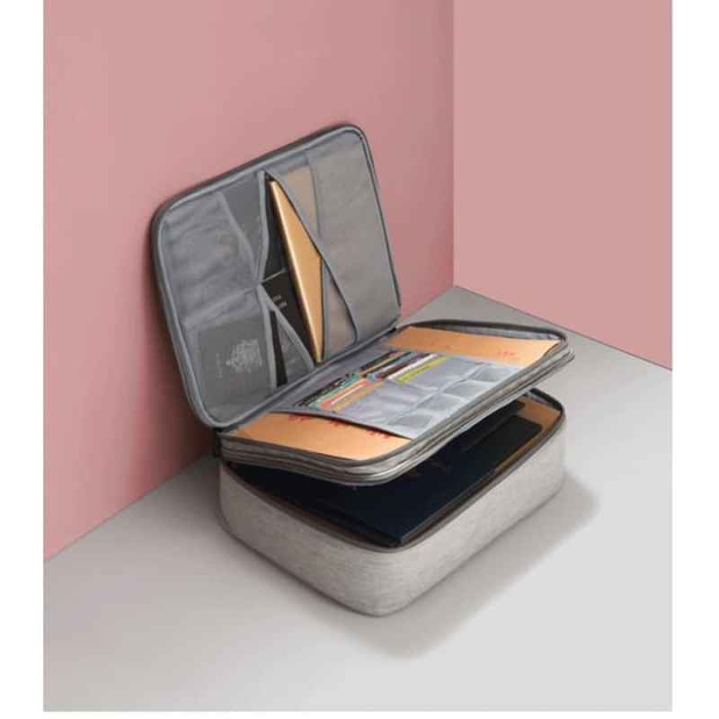 laptop and document bag