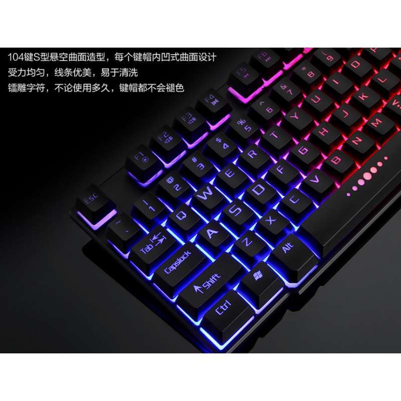 Jual Ldkai Gaming Keyboard Rgb Led R260 Black Online Desember 2020 Blibli