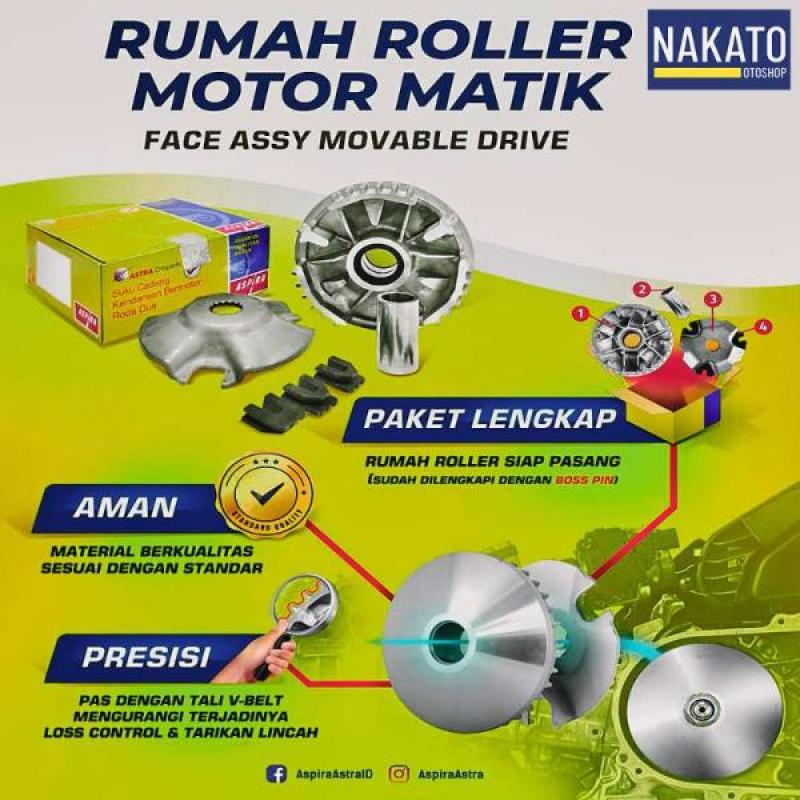 Jual Aspira Paket Rumah Roller Mio J Soul Gt Fino X Ride Online Desember 2020 Blibli