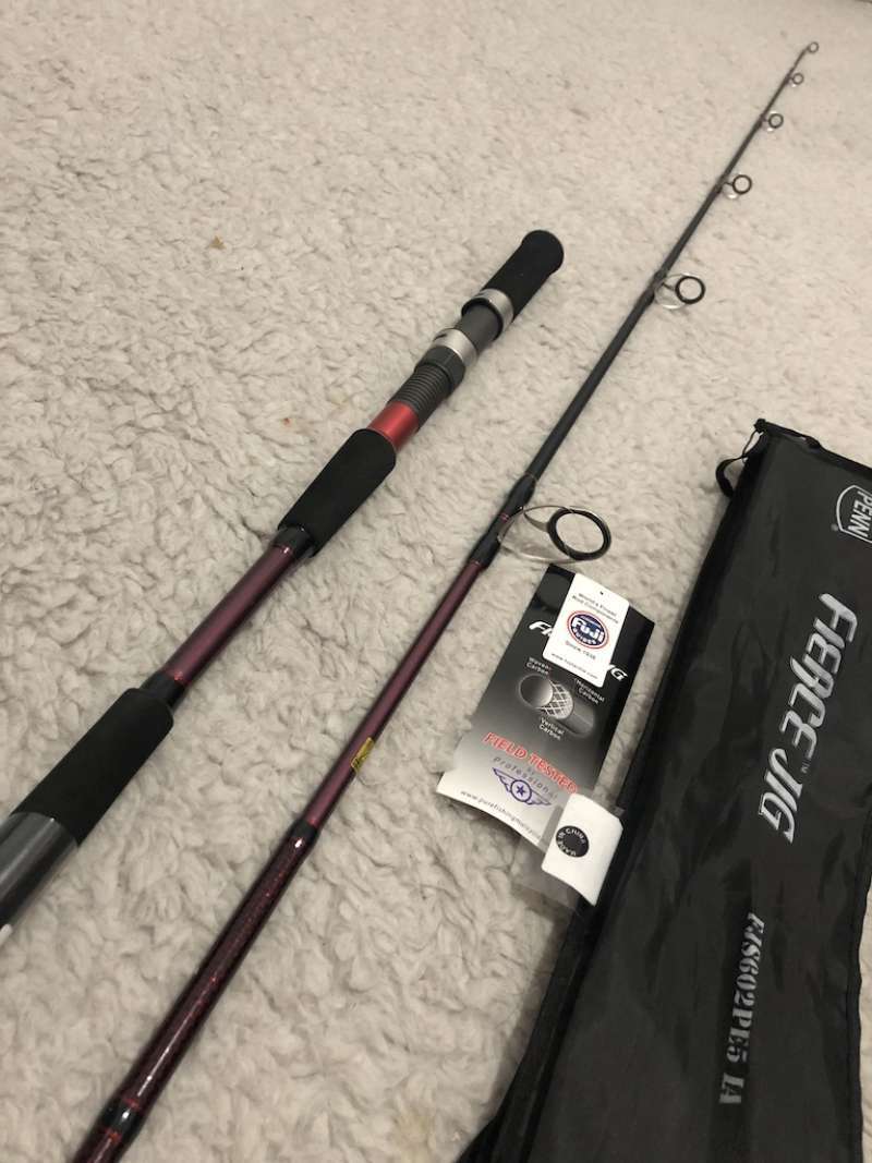 Jual Joran Penn Fierce Jig Pe 2 5 602 Ring Fuji Reelseat Fuji 180cm Online September 2020 Blibli Com