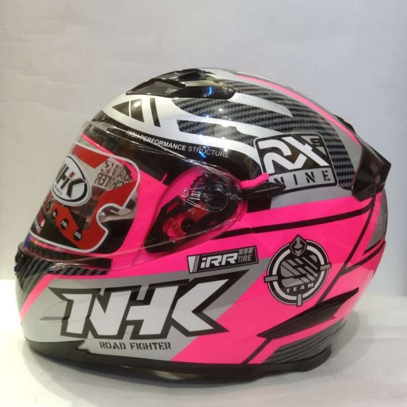 Helm nhk shop pink full face