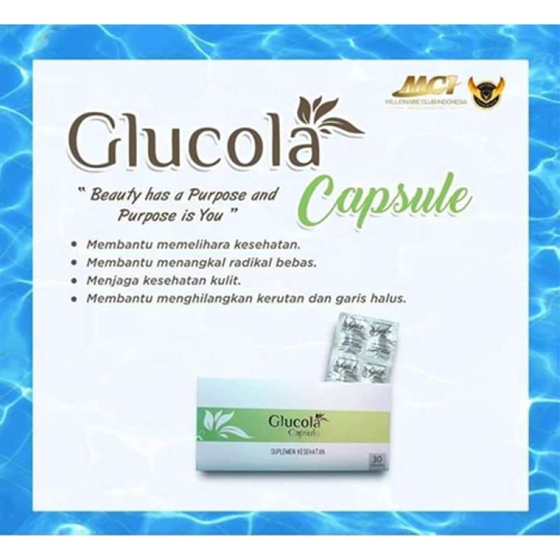 Glucola Capsule Mci 100 Original Terbaru Agustus 2021 Harga Murah Kualitas Terjamin Blibli