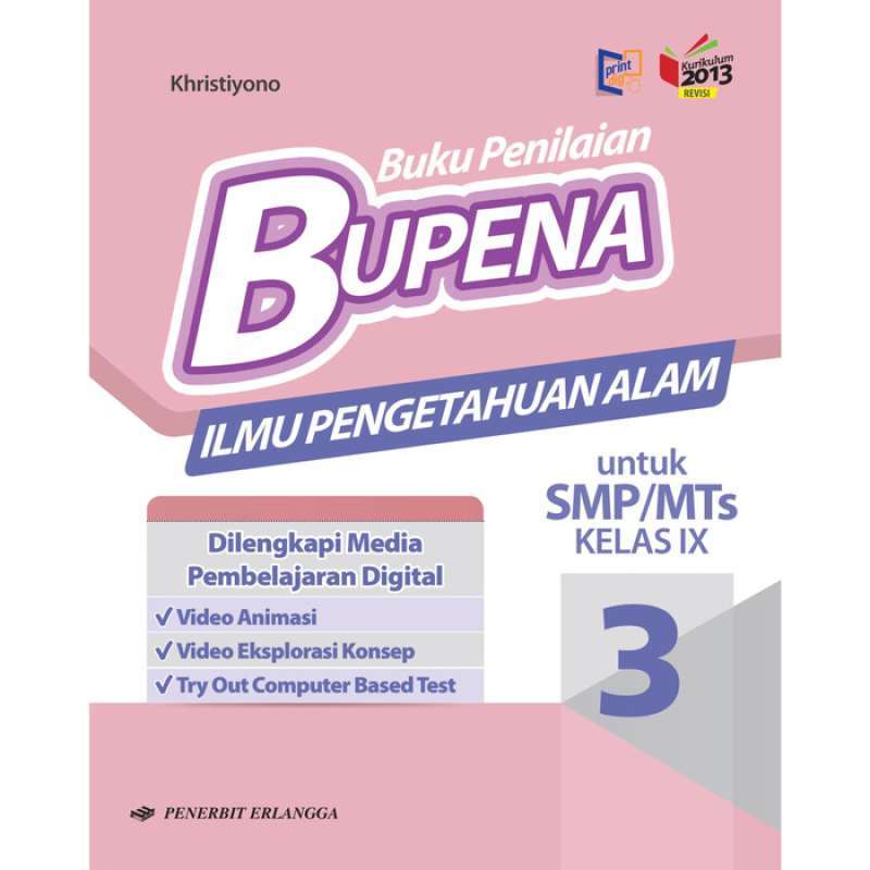 Jual Bupena Ipa Smp Kls Ix K13n Murah Mei 2021 Blibli