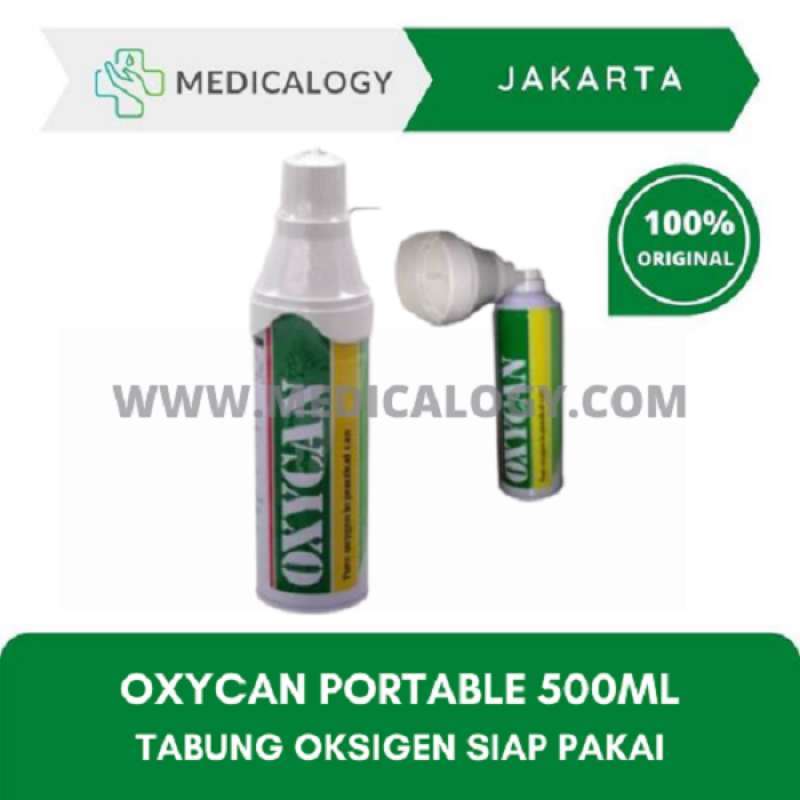 Promo Oxycan Tabung Oksigen Portable 500 ml Siap Pakai di Seller Medicalogy  Official Store - Kota Jakarta Utara, DKI Jakarta | Blibli
