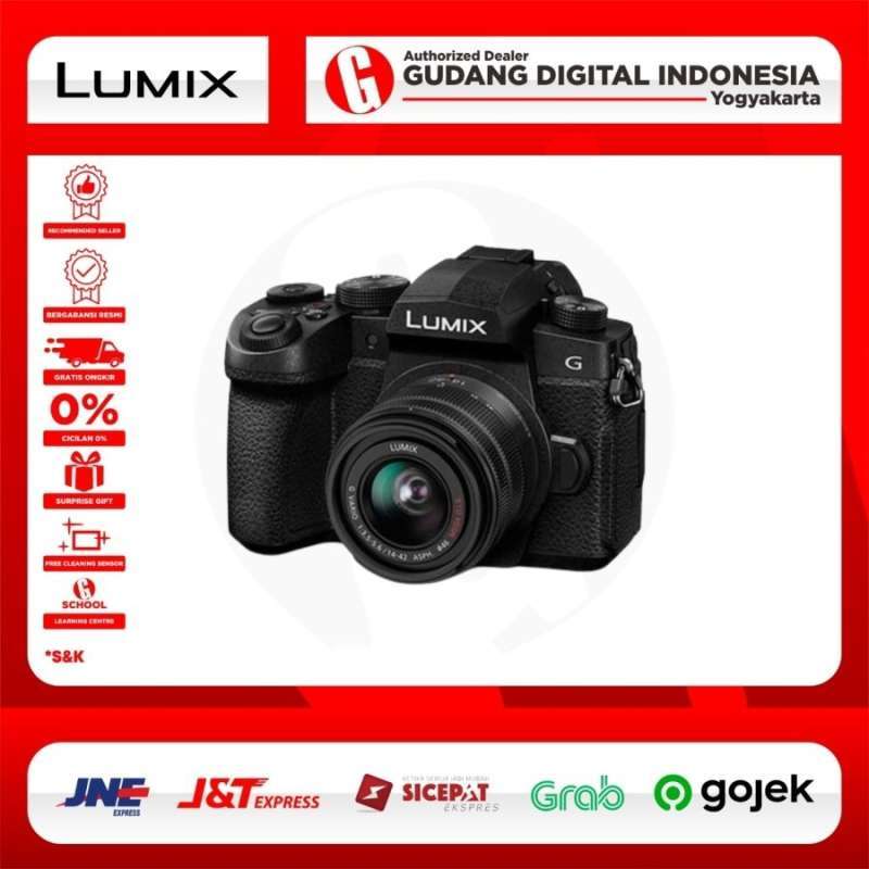 Gudang Digital Panasonic Lumix DC-G90 Kamera Mirrorless with 14-42mm Lens  Lumix G90