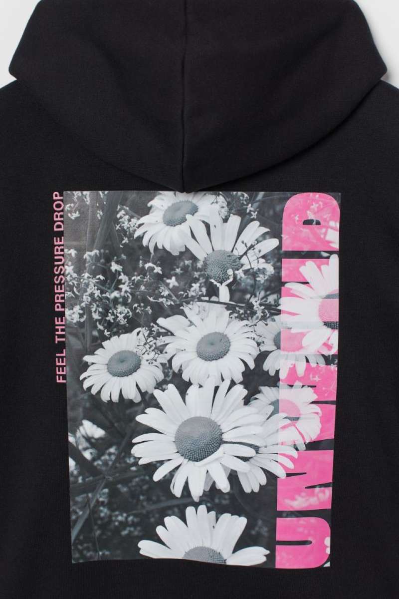 Hoodie h&m bunga outlet