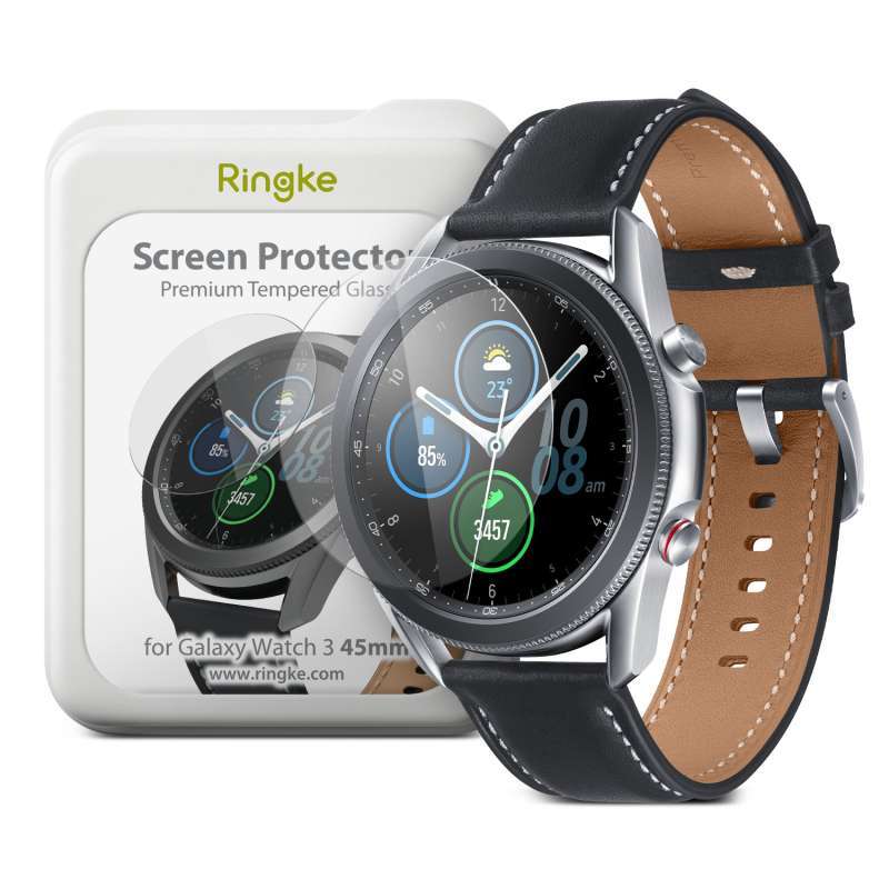 Tempered Glass Galaxy Watch 45mm Ringke ID Screen Protector Original