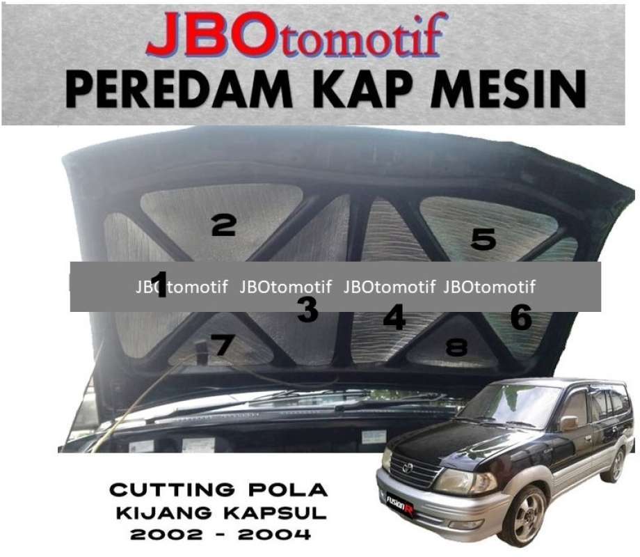 Jual Peredam Panas Kap Mesin Mobil Kijang Kapsul 2002 2004 Murah Mei 2021 Blibli