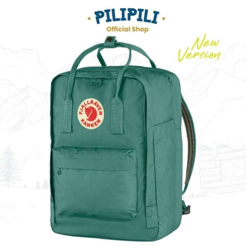 Tas Ransel Fjallraven Kanken Laptop 15 Frost Green