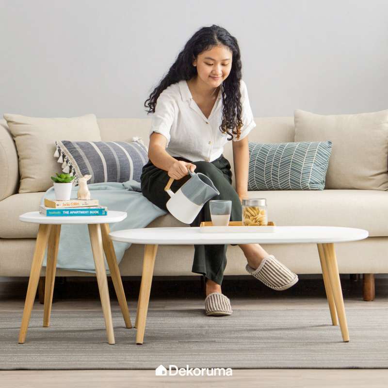 Jual Dekoruma Lotta Set Coffee Table 2 Meja Ruang Tamu Minimalis Scandinavian Online April 2021 Blibli Model meja tv bergaya modern dengan tema minimalis menjadi daya tarik tersendiri yang saat ini sedang diminati banyak masyarakat. dekoruma lotta set coffee table 2 meja ruang tamu minimalis scandinavian