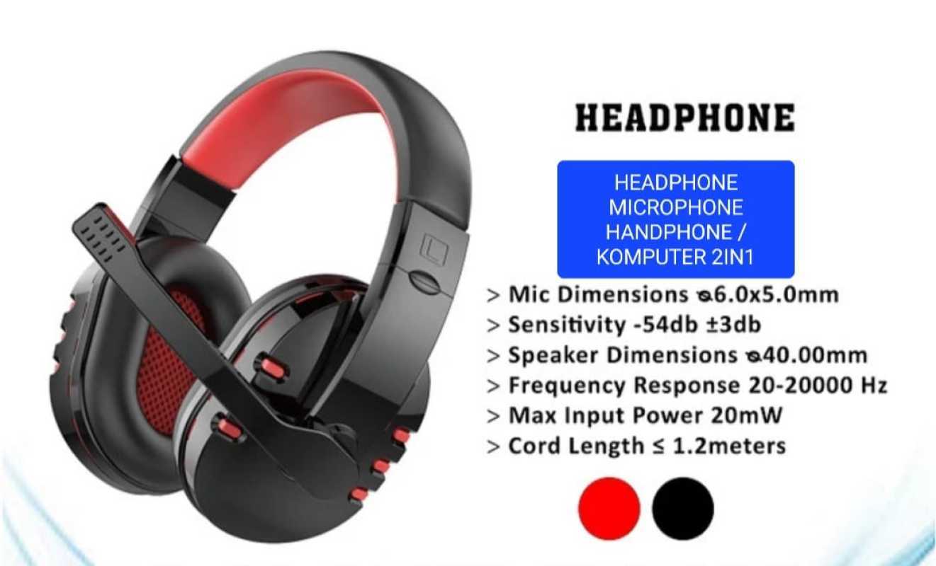 Rekomendasi headphone shop microphone