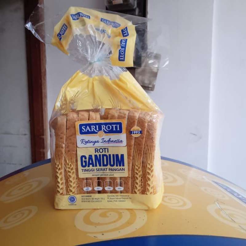 Jual Sari Roti Tawar Gandum Online Februari 2021 Blibli Database makanan dan penghitung kalori. sari roti tawar gandum