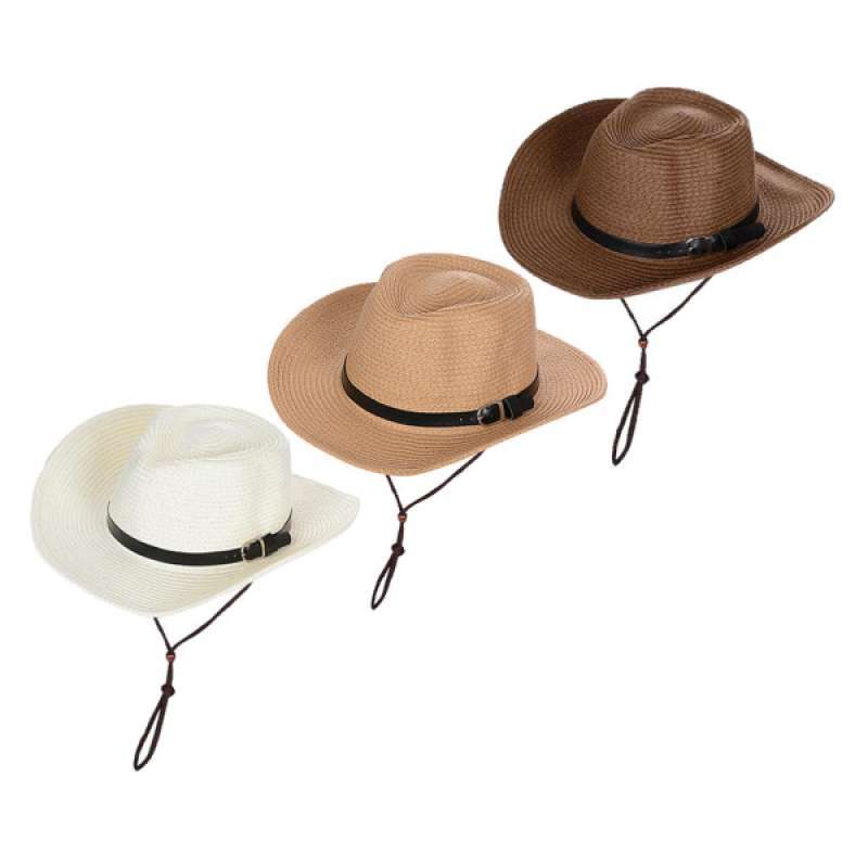 Promo 3PCS Unisex Packable Beach Straw 