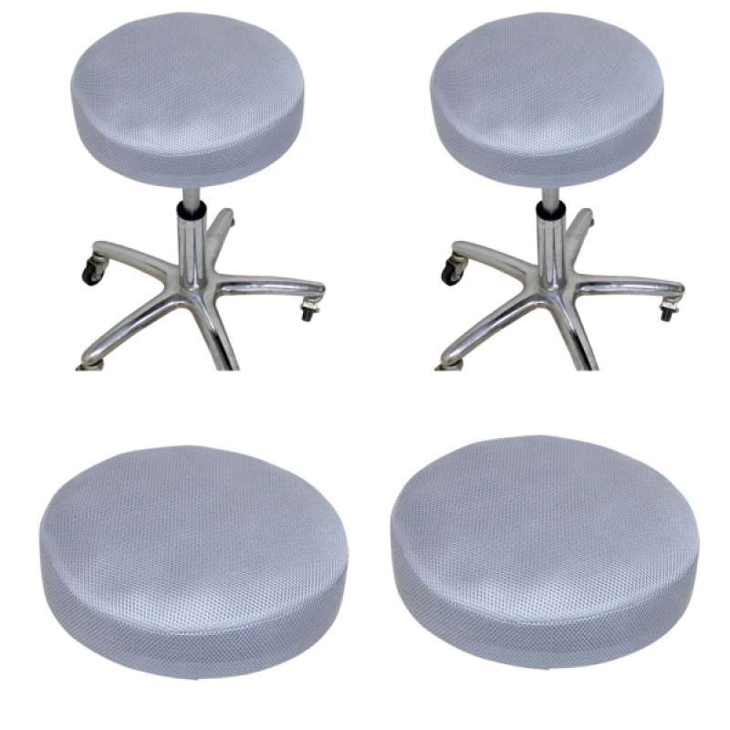 Jual 2 Pcs Round Bar Stool Cover Chair Seat Cushion Slipcover Home Office Chair Pad Protector Covers Non Slip 35x10cm Online November 2020 Blibli
