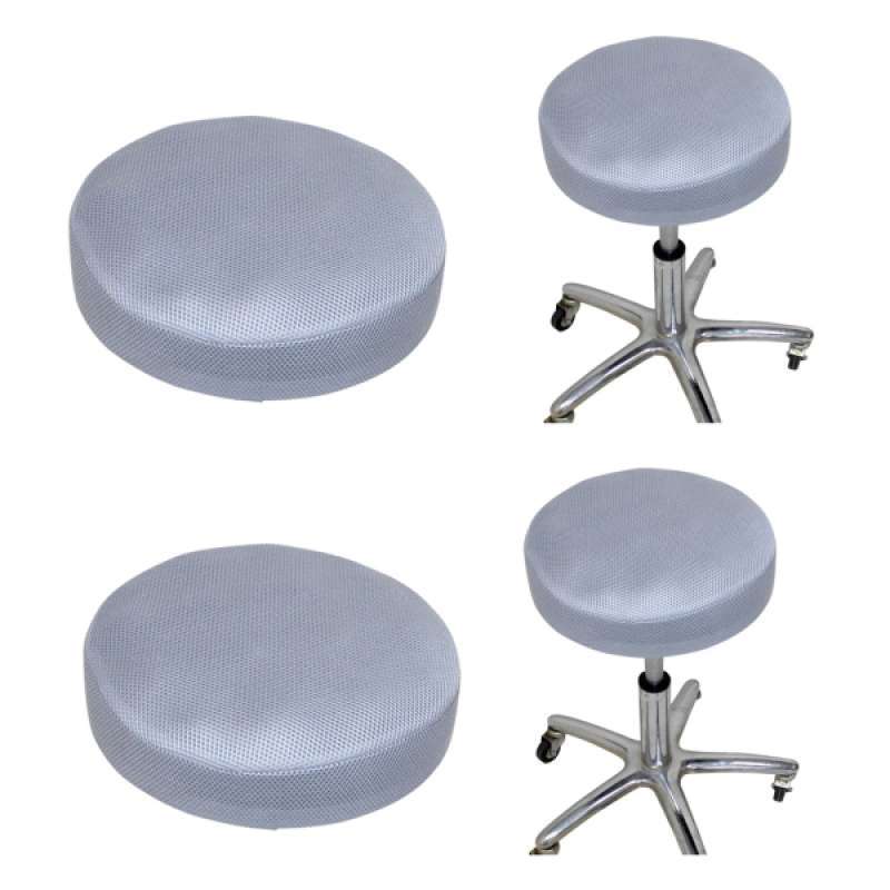 Jual 2 Pcs Round Bar Stool Cover Chair Seat Cushion Slipcover Home Office Chair Pad Protector Covers Non Slip 35x10cm Online November 2020 Blibli