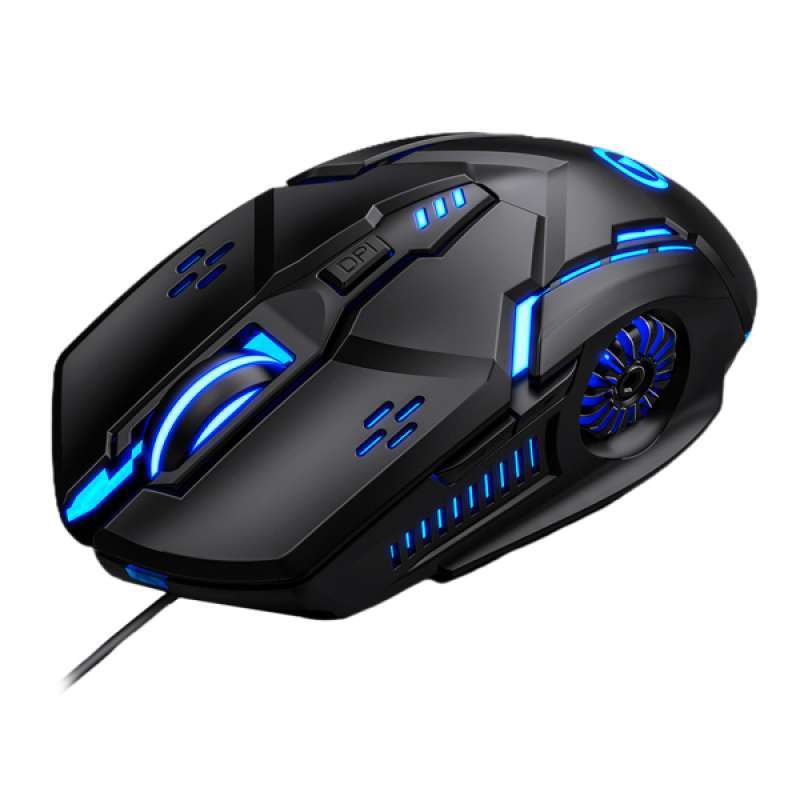 mechanical cool light usb wired gaming mouse 3200dpi for pc laptop office game