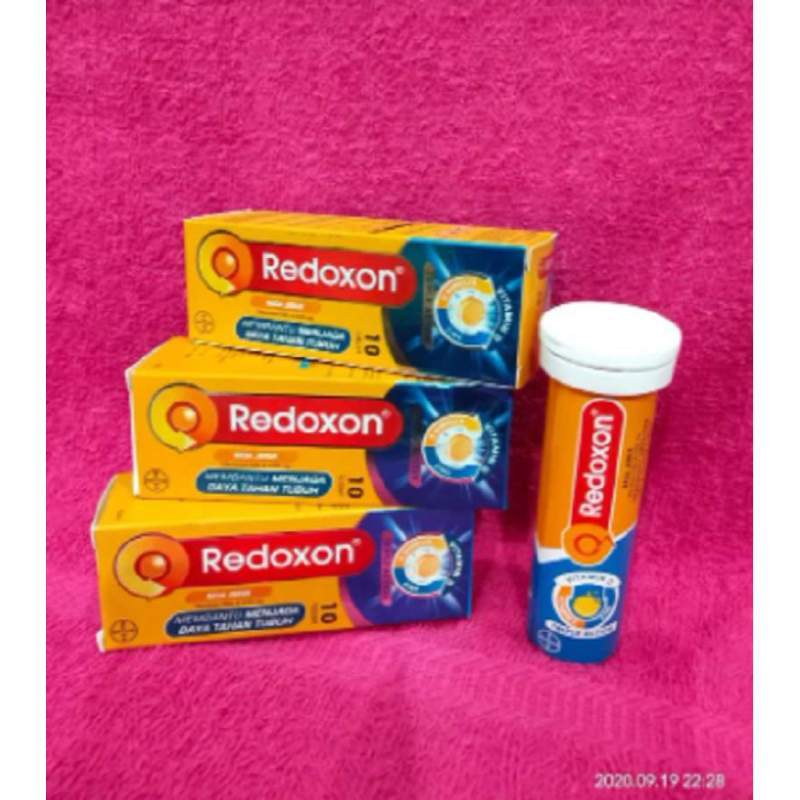 Jual Redoxon Triple Action Vitamin C D Dan Zinc 10 Tablet Online November 2020 Blibli
