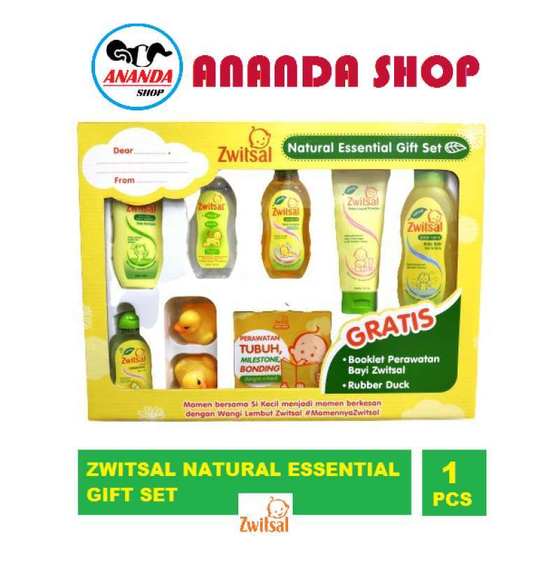 Jual Zwitsal Natural Essential Gift Set Paket Perlengkapan Bayi Di