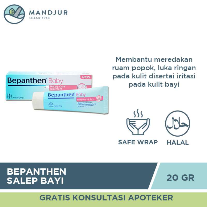 Jual Bepanthen Salep Bayi 20 Gram Salep Ruam Popok Bayi Dan Luka