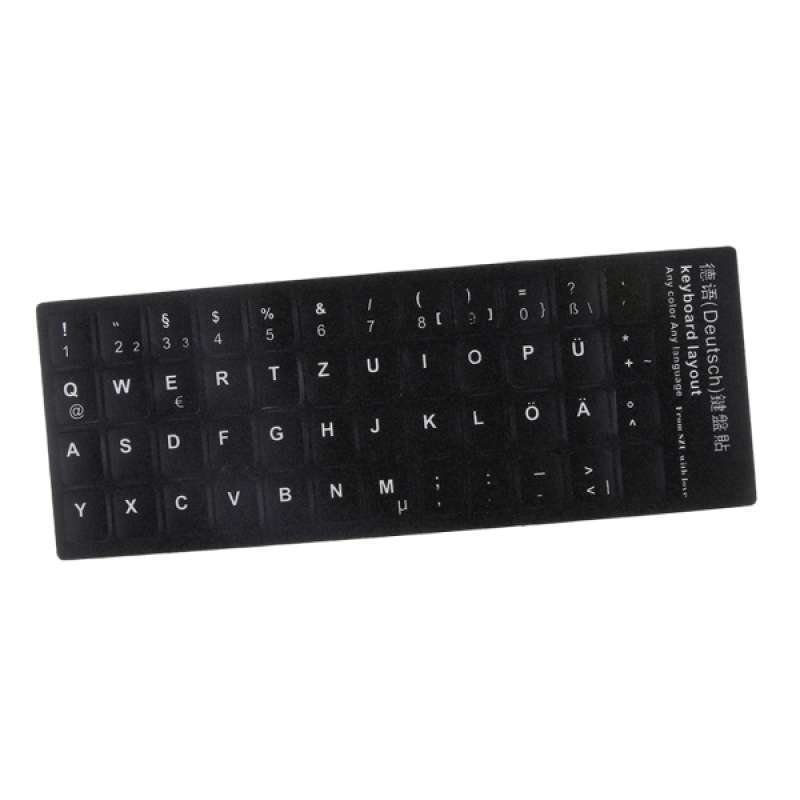 Jual German Matte Keyboard Cover Sticker Protector For 10 17 Notebook Tablet Laptop Online November 2020 Blibli Com