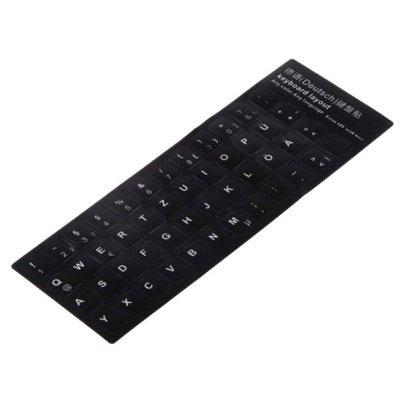 Jual German Matte Keyboard Cover Sticker Protector For 10 17 Notebook Tablet Laptop Online November 2020 Blibli Com