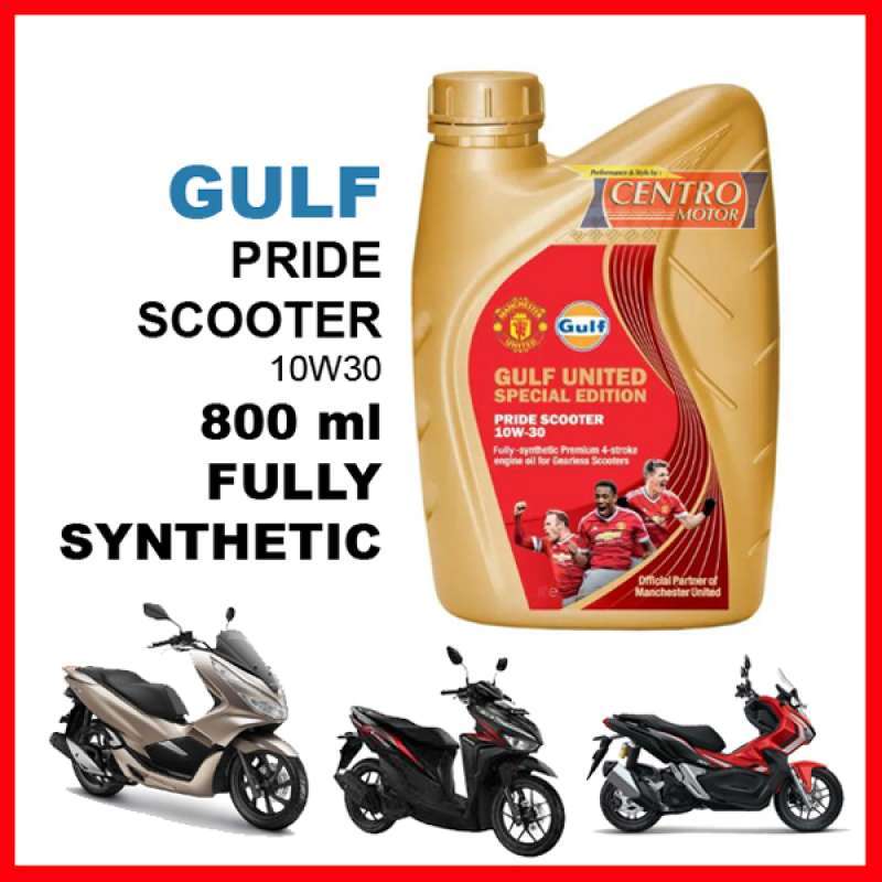 Jual Gulf Pride Scooter 10w30 800ml Full Synthetic Oli Mesin Untuk Honda Adv Pcx Vario150 Online Desember 2020 Blibli