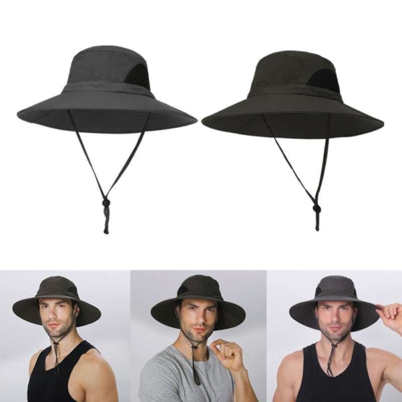 Promo 2Pcs Men's Sun Hat Hiking Travel 