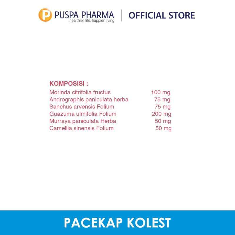 Jual Pacekap Kolest Membantu Mengurangi Lemak Darah Kolesterol Online Januari 2021 Blibli