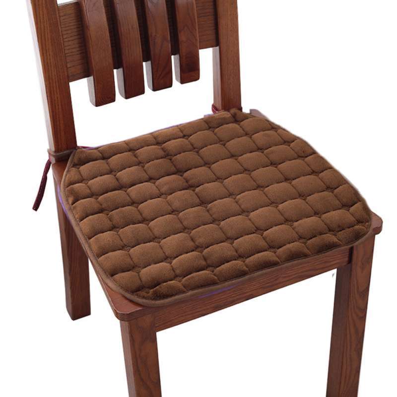 Jual Bluelans Tie On Seat Pad Warm Dining Room Anti Skid Kitchen Office Chair Cushion Mat 40x40cm Online November 2020 Blibli Com