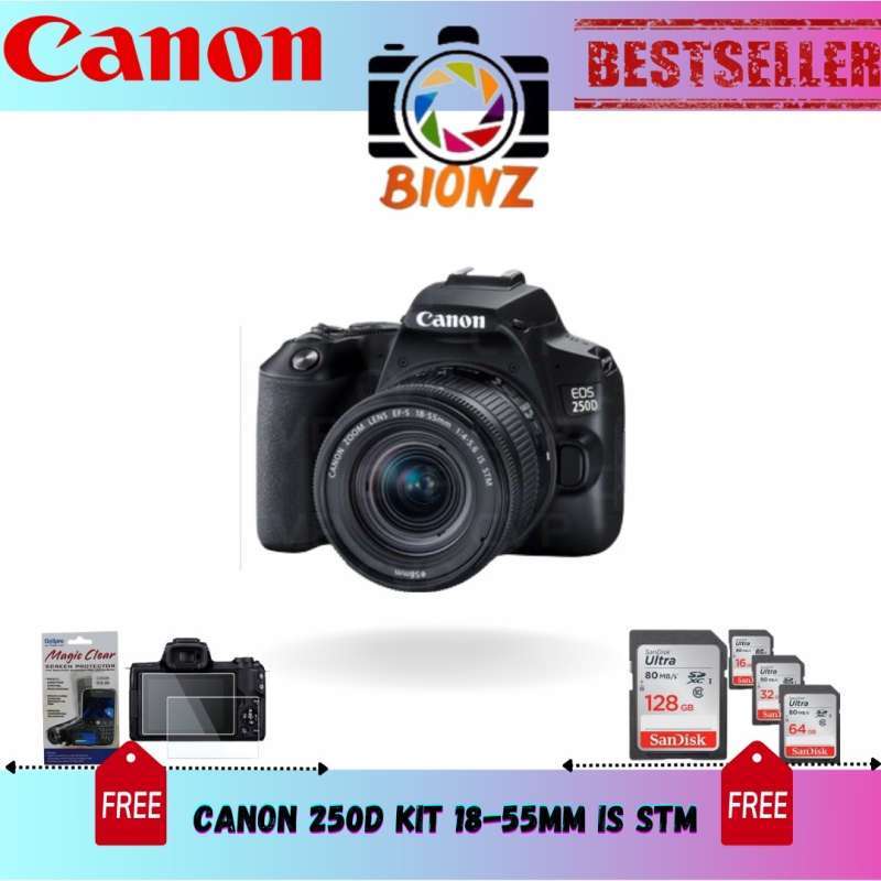 CANON EOS 250D KIT 18-55MM IS STM