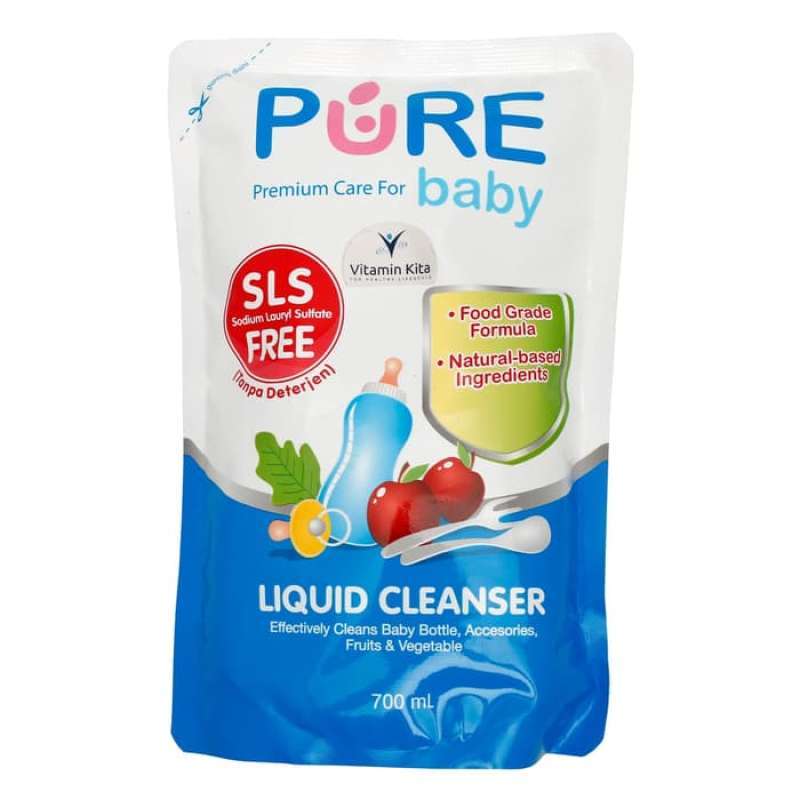 pure baby bottle cleanser