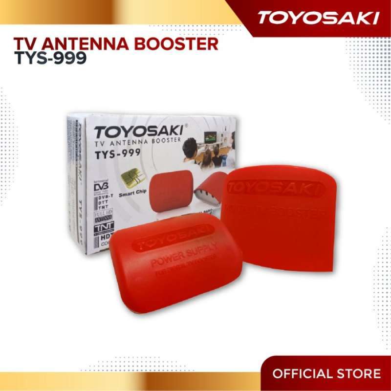 Promo Toyosaki Booster Antena Power Supply Penguat Signal Tv Tys