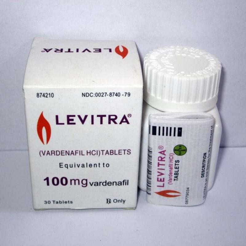Levitra 100mg 30 tablets
