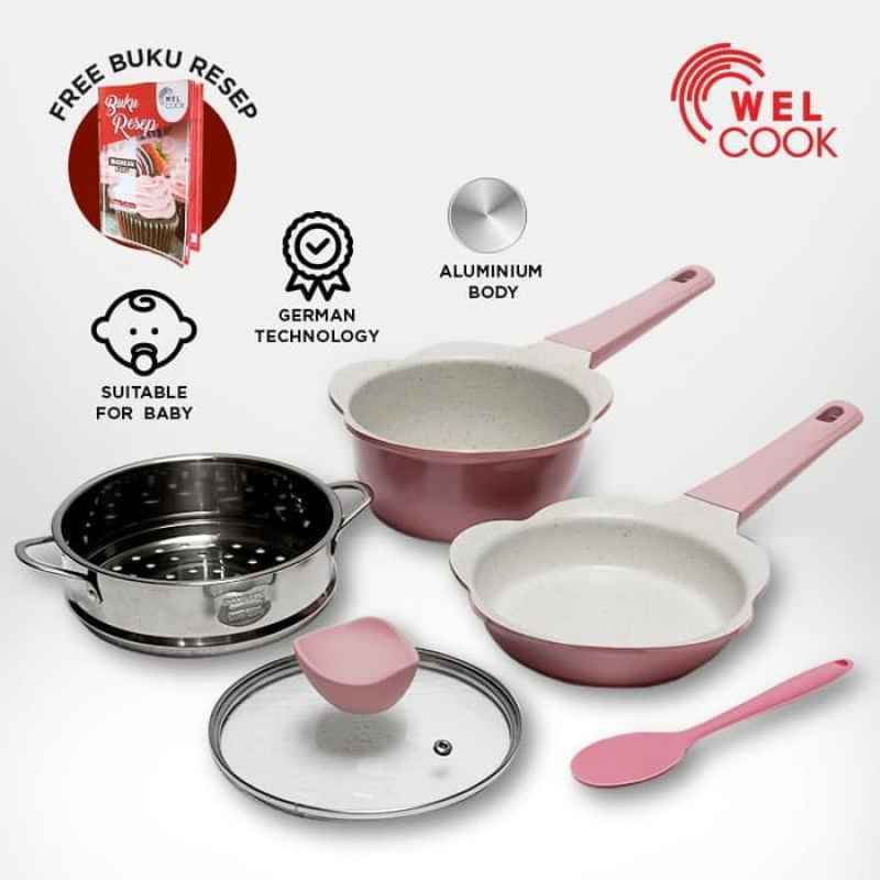 Jual Sale Welcook Peralatan Panci Bayi Baby Cookware Murah Mei 2021 Blibli