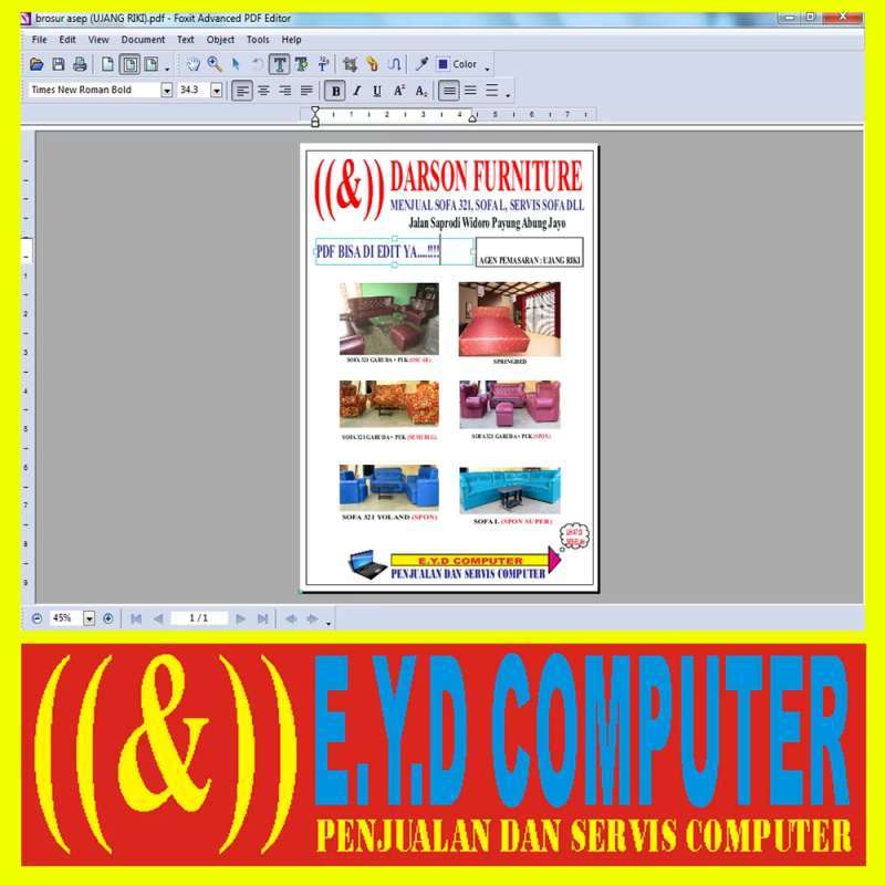 Jual Pdf Editor Foxit Advenced 3 Program Software Unlimited All Pc Full Versi Online November 2020 Blibli Com