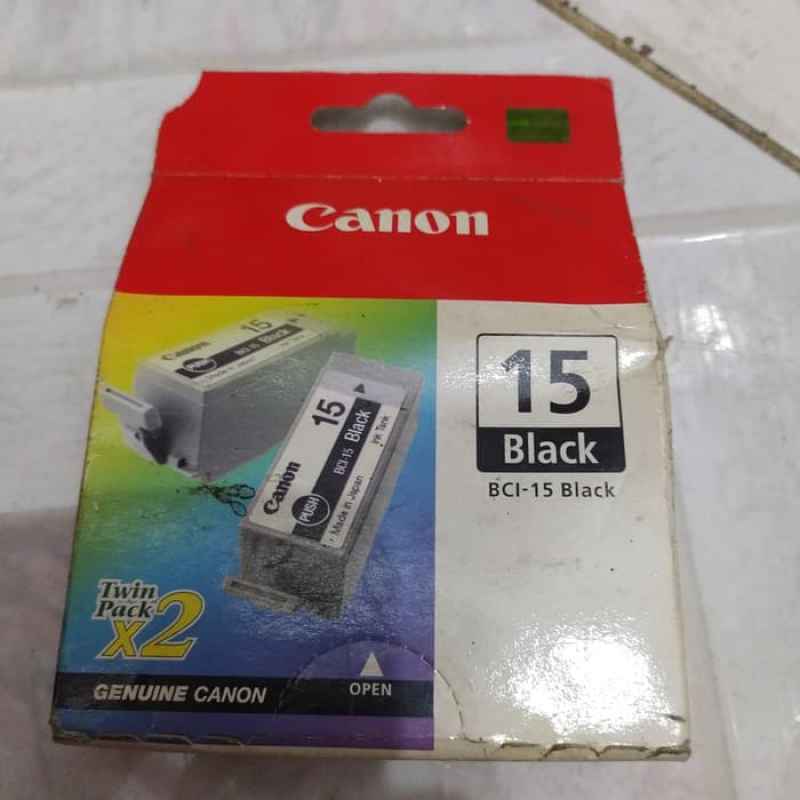 tinta canon bci 15 black original