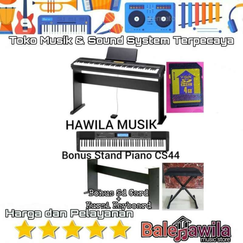 Promo Digital Piano Casio Cdp235 Cdp 235 bonus Original Casio Cdp 235 88 key Digital Piano bonus Original Diskon 5 Di Seller Bale Hawila Ketabang Kota Surabaya Blibli