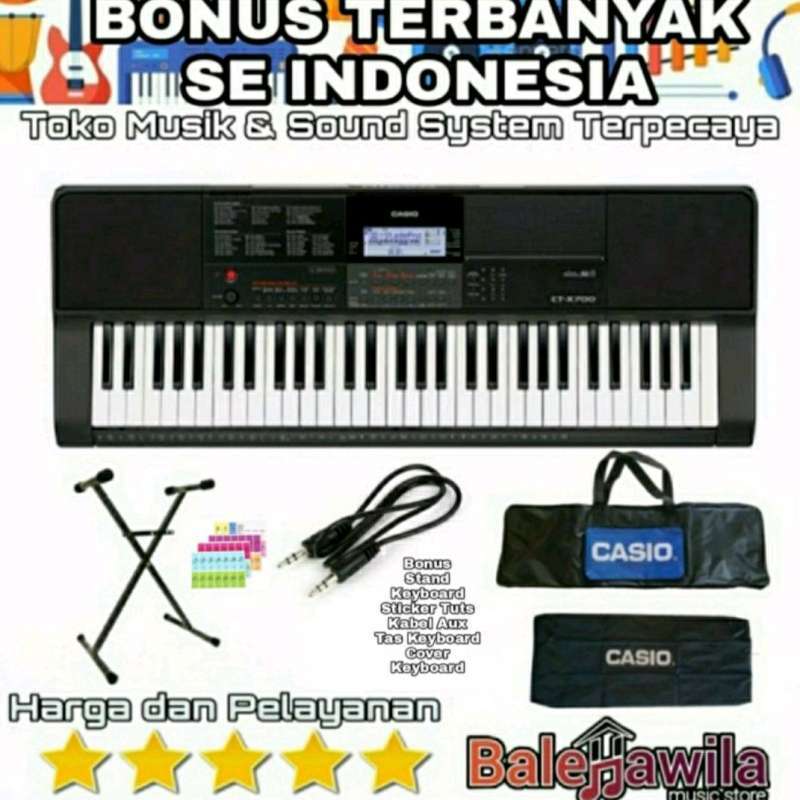Promo Digital Keyboard CASIO CTX700 CTX 700 ORIGINAL Casio CT X700