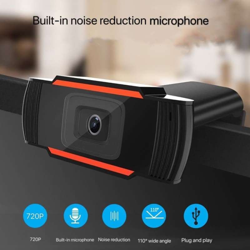 Jual OEM Web Cam Camera X11 Webcam Autofokus HD 720P Built in Mic